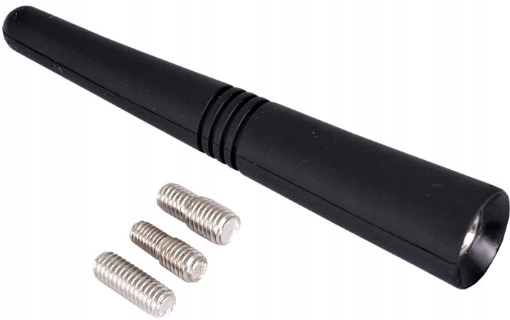 ANTENA SAMOCHODOWA RADIOWA BAT MASZT 9cm ADAPTERY Marka A-M