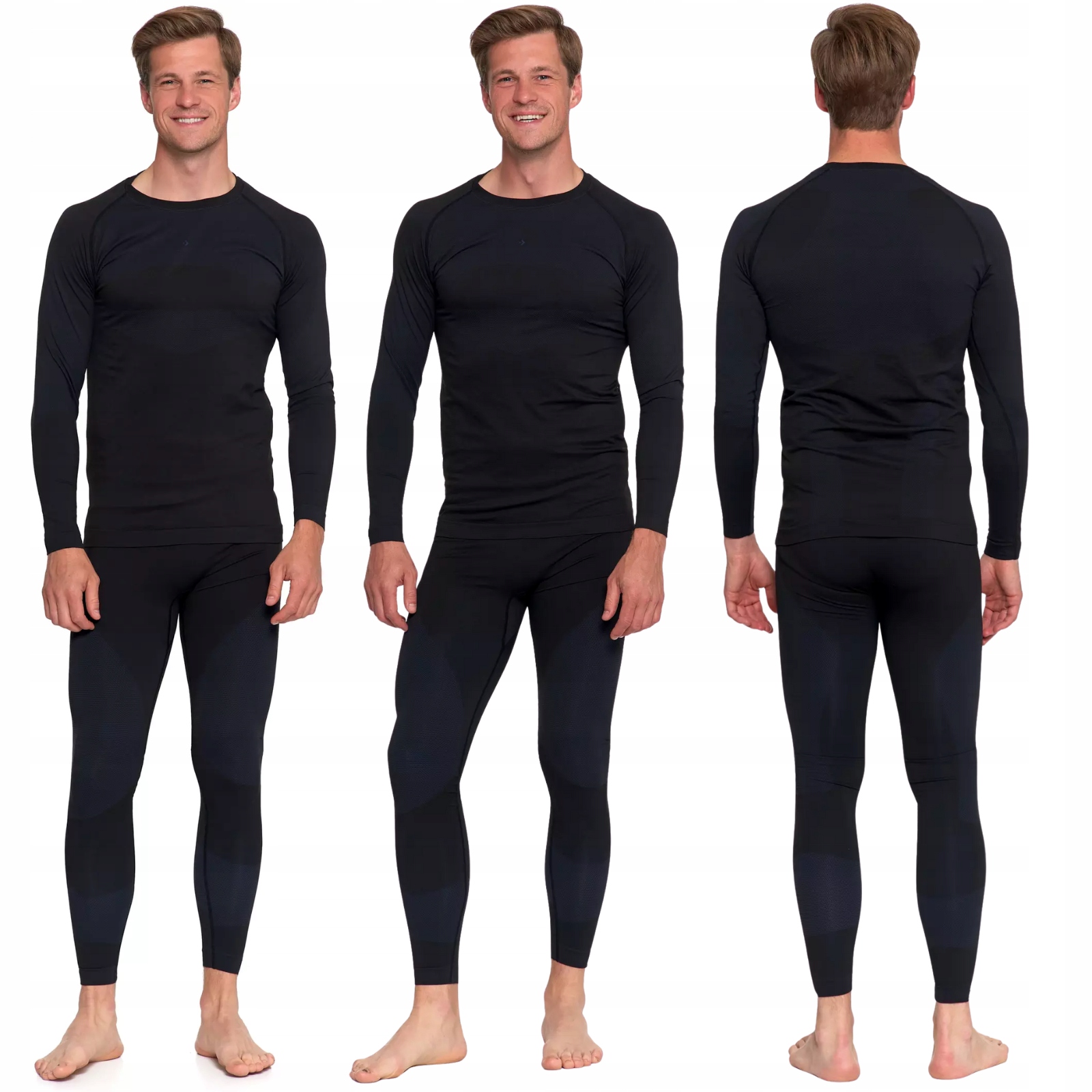 Termoaktivní spodní prádlo Pánské termoaktivní oblečení Komplet Horní část a spodní část Moraj XXL