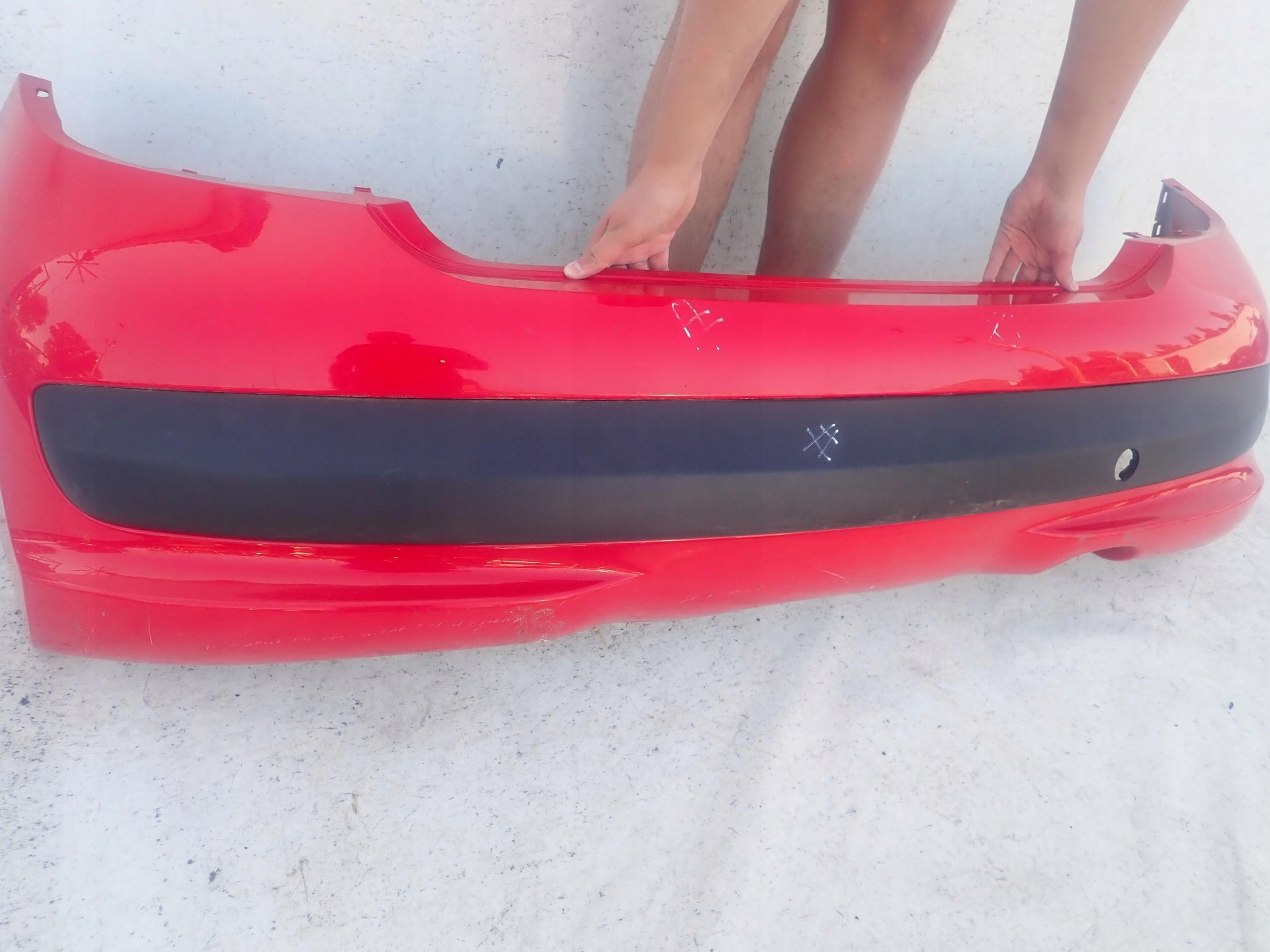 PEUGEOT 207 06-12 HB bumper rear part rear
