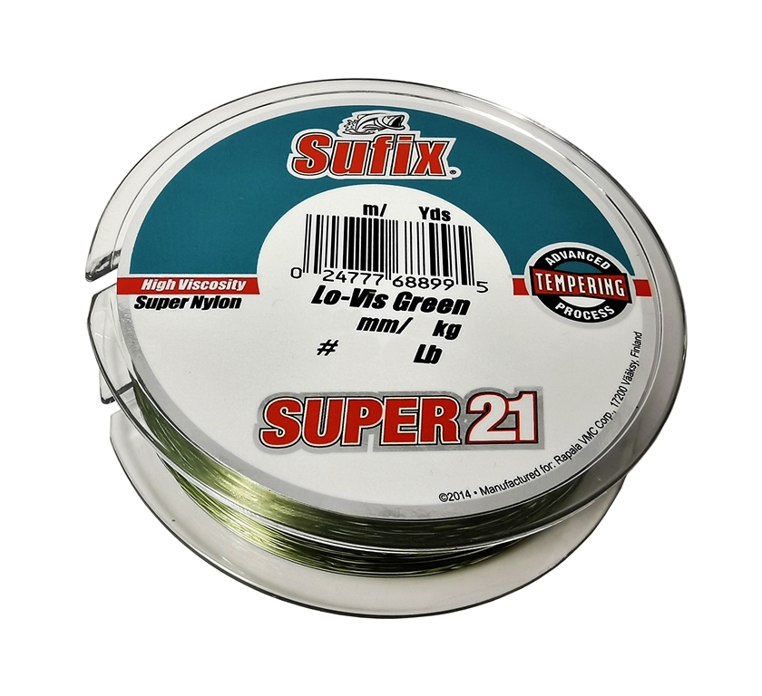 Żyłka Sufix 21 Low Vis Green 0,16mm 150m 2,5 kg Zielona