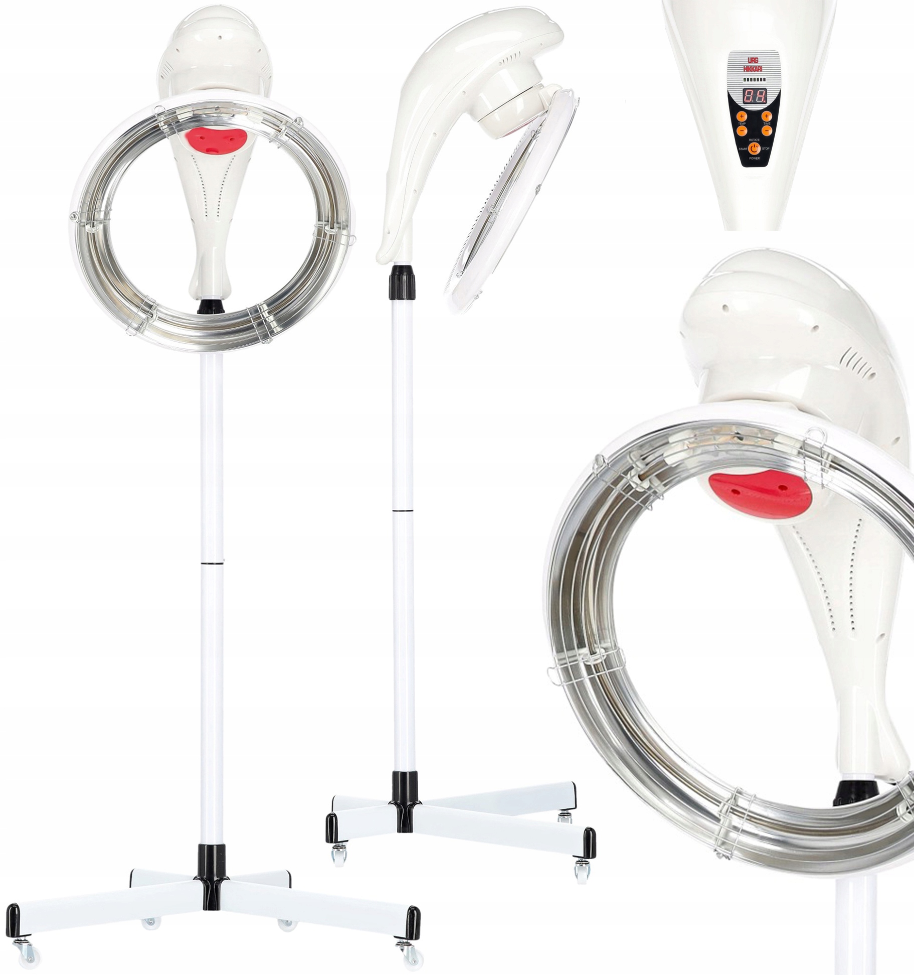 Infrazon Saturn kadeřnický stojící klimazon pro salon sólového barvení