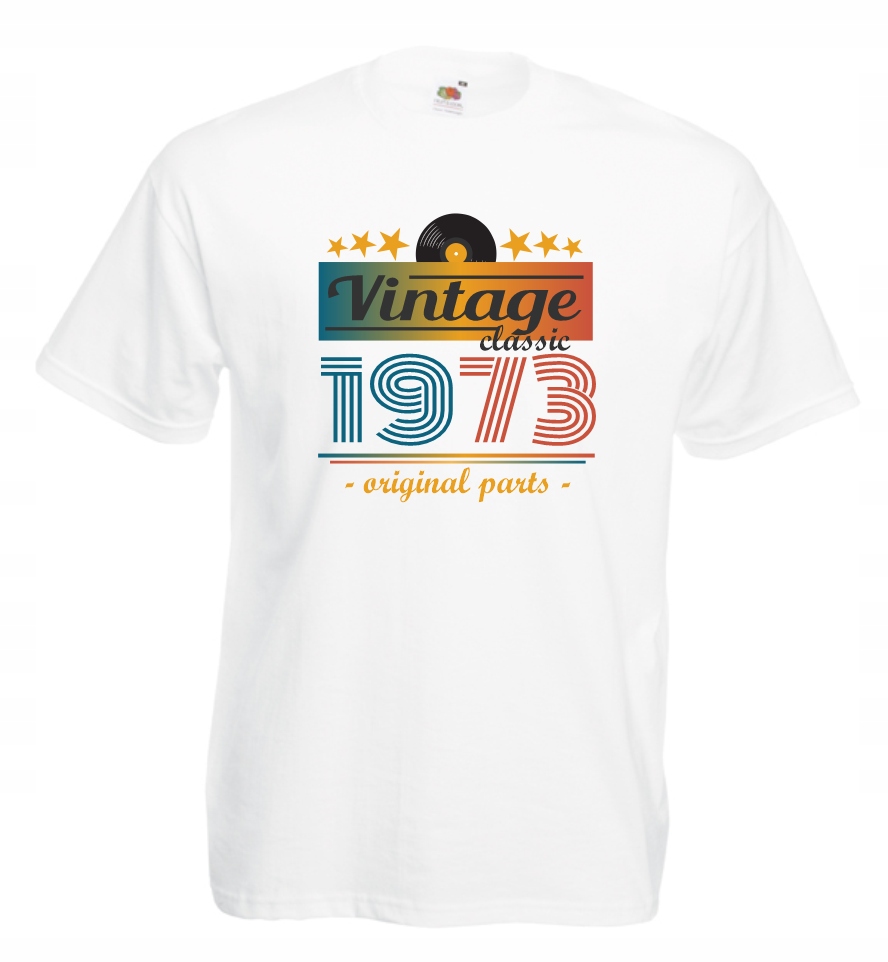 

T-shirt Koszulka Urodziny Rocznik 1973 Vintage M