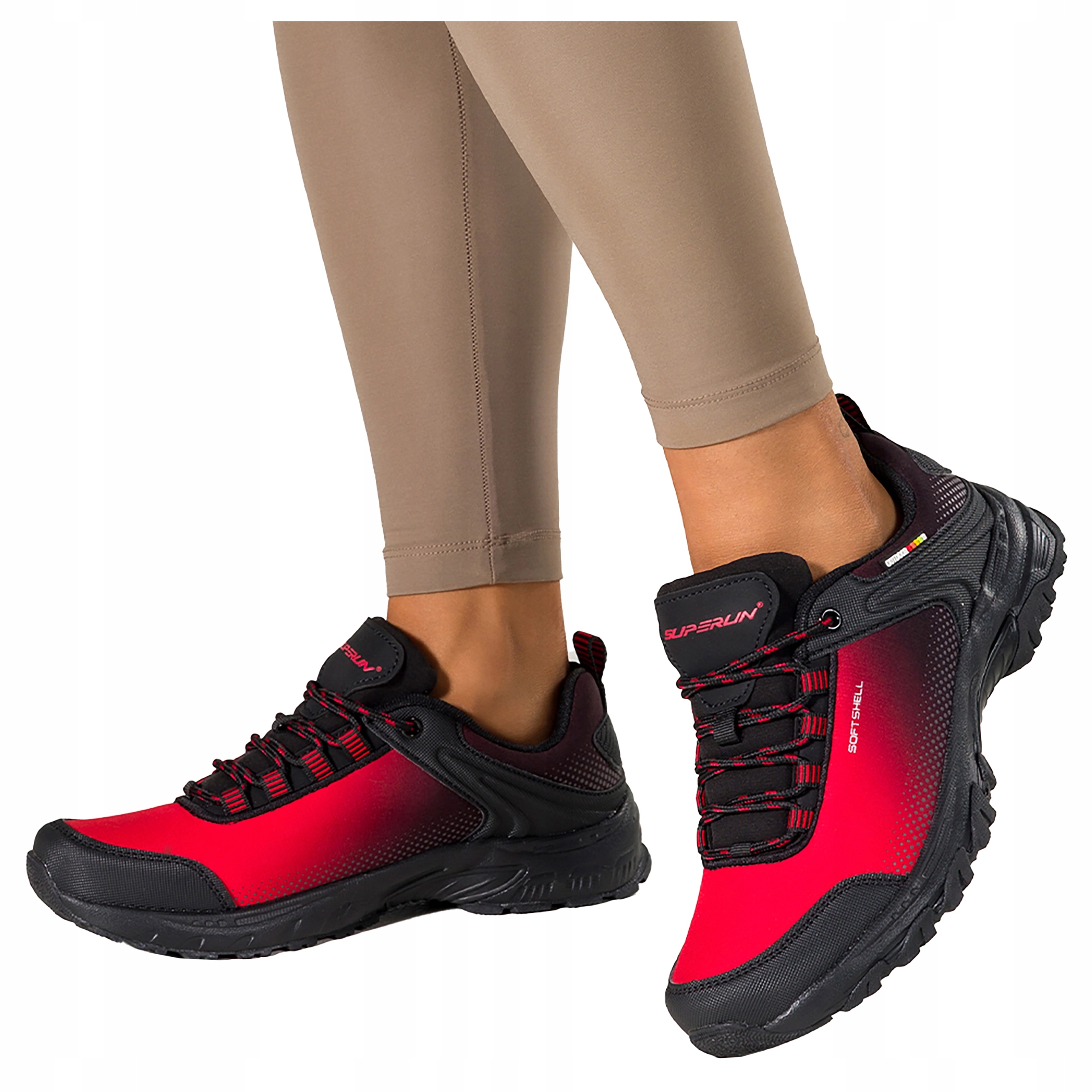 Sportovní Trekingové boty Dámské Lehké Pohodlné Prodyšný Softshell velikost 41