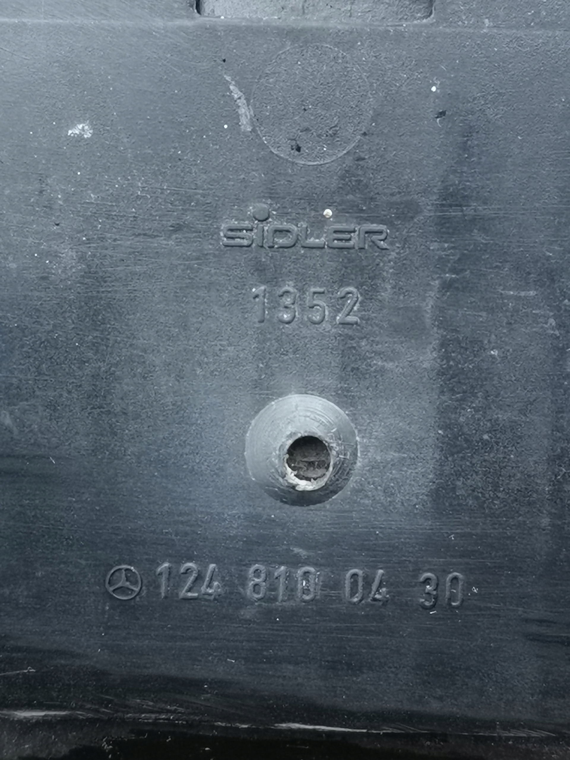 mercedes w124 ashtray passenger compartment 1248100430