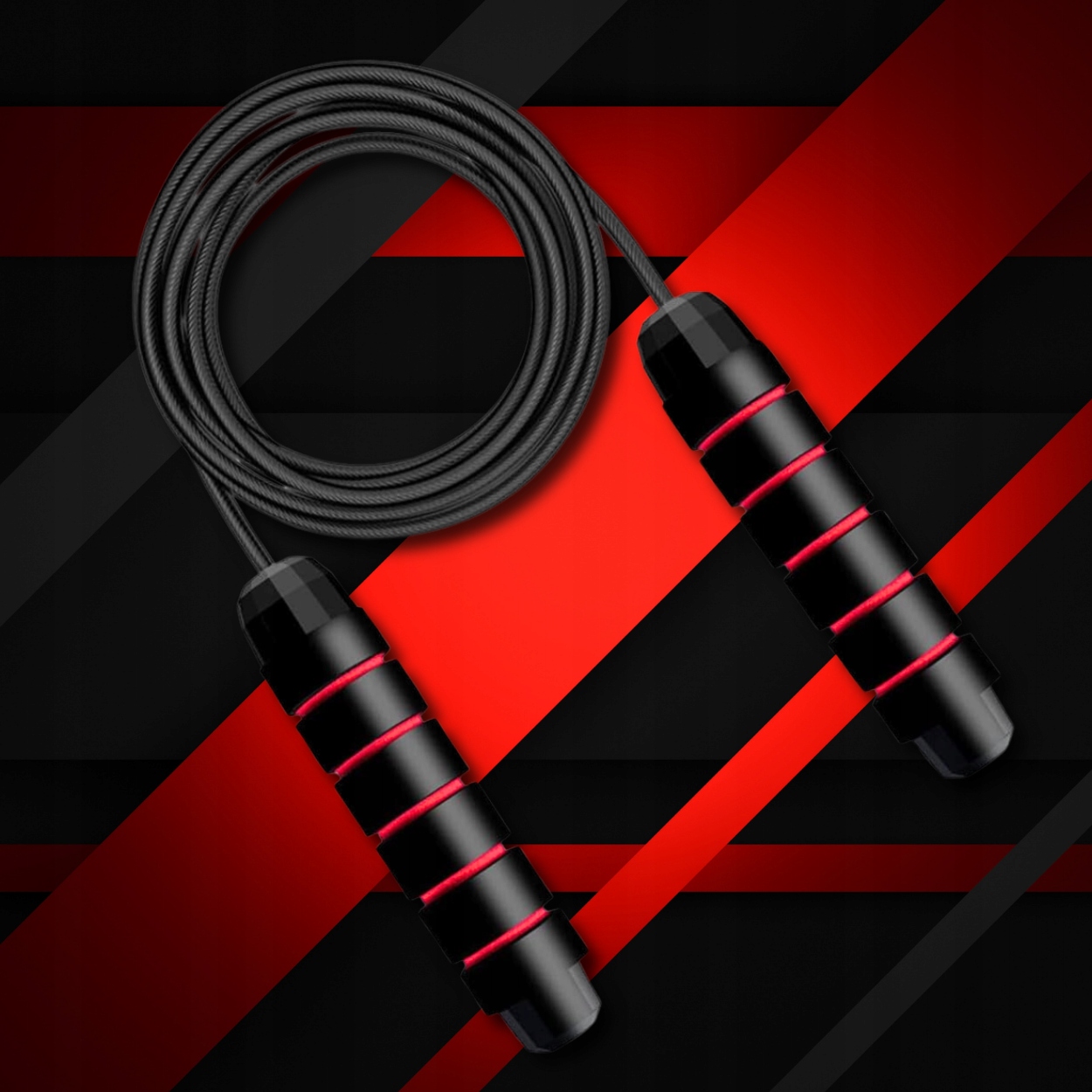 SKAKANKA Z ŁOŻYSKAMI CROSSFIT FITNESS BOKSERSKA DO ĆWICZEŃ NA SIŁOWNIE EAN (GTIN) 5903814768195