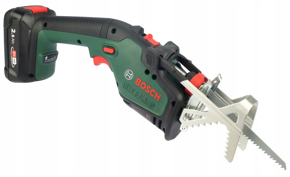 PIŁA AKUMULATOROWA OGRODOWA KEO 18V BOSCH 1x2,5Ah Maksymalna moc 0 W