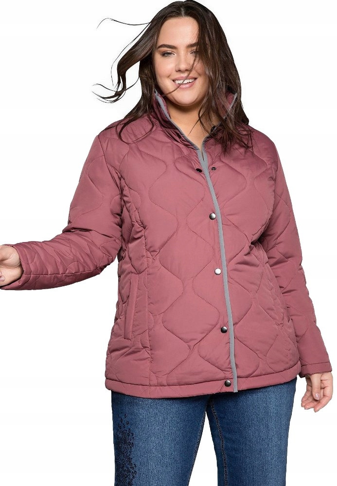 

Sheego Kurtka, 46 / 3XL, Brudny Róż, przejściówka