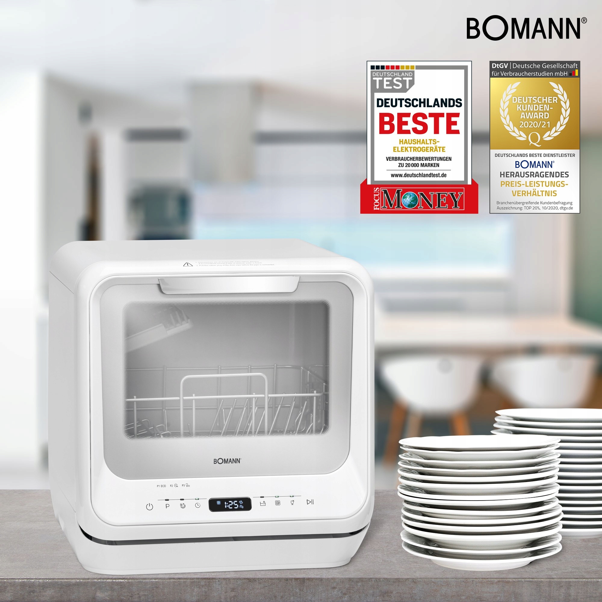 MAŁA ZMYWARKA STOŁOWA NA STÓŁ WOLNOSTOJĄCA NABLATOWA 5 PROGRAMÓW HOTELOWA Kod producenta 757010