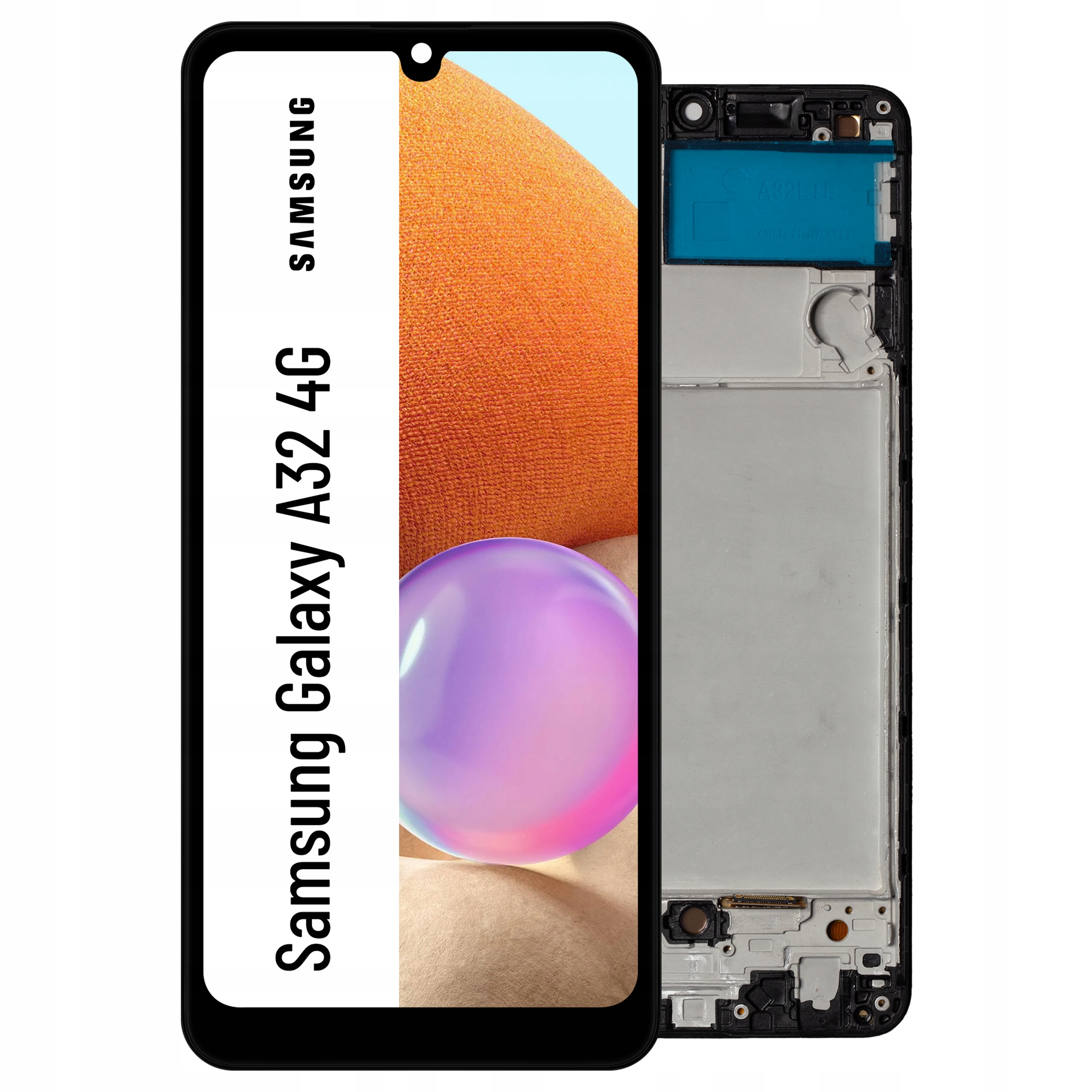 Displej pro Samsung Galaxy A32 4G LCD Oled displej Rámeček SM-A325F Big Size