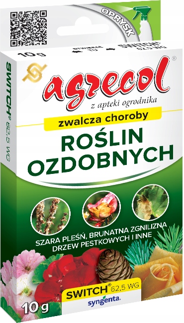

Switch 62,5 Wg 10g Rośliny Ozdobne Agrecol