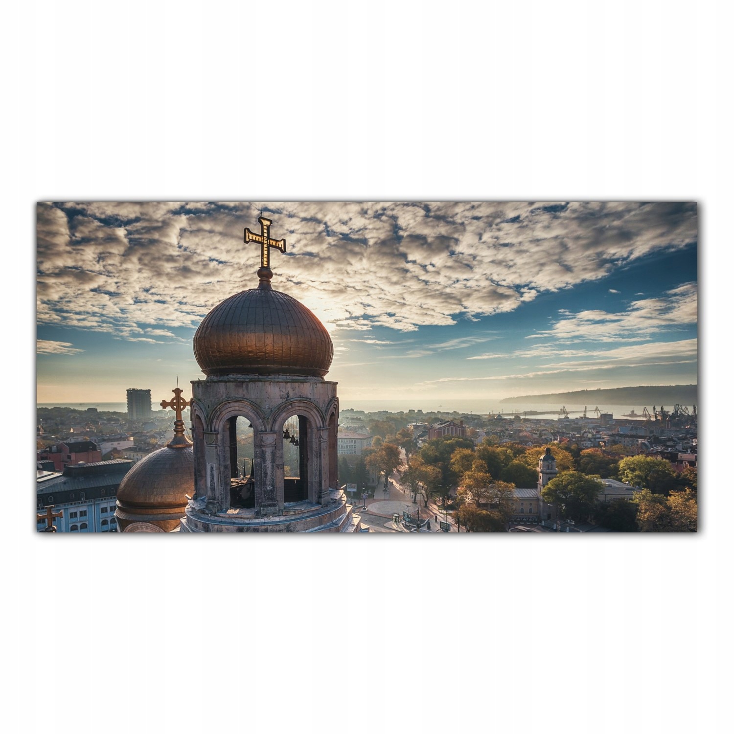 Katedra architektury 140x70 Tvrzené sklo panel