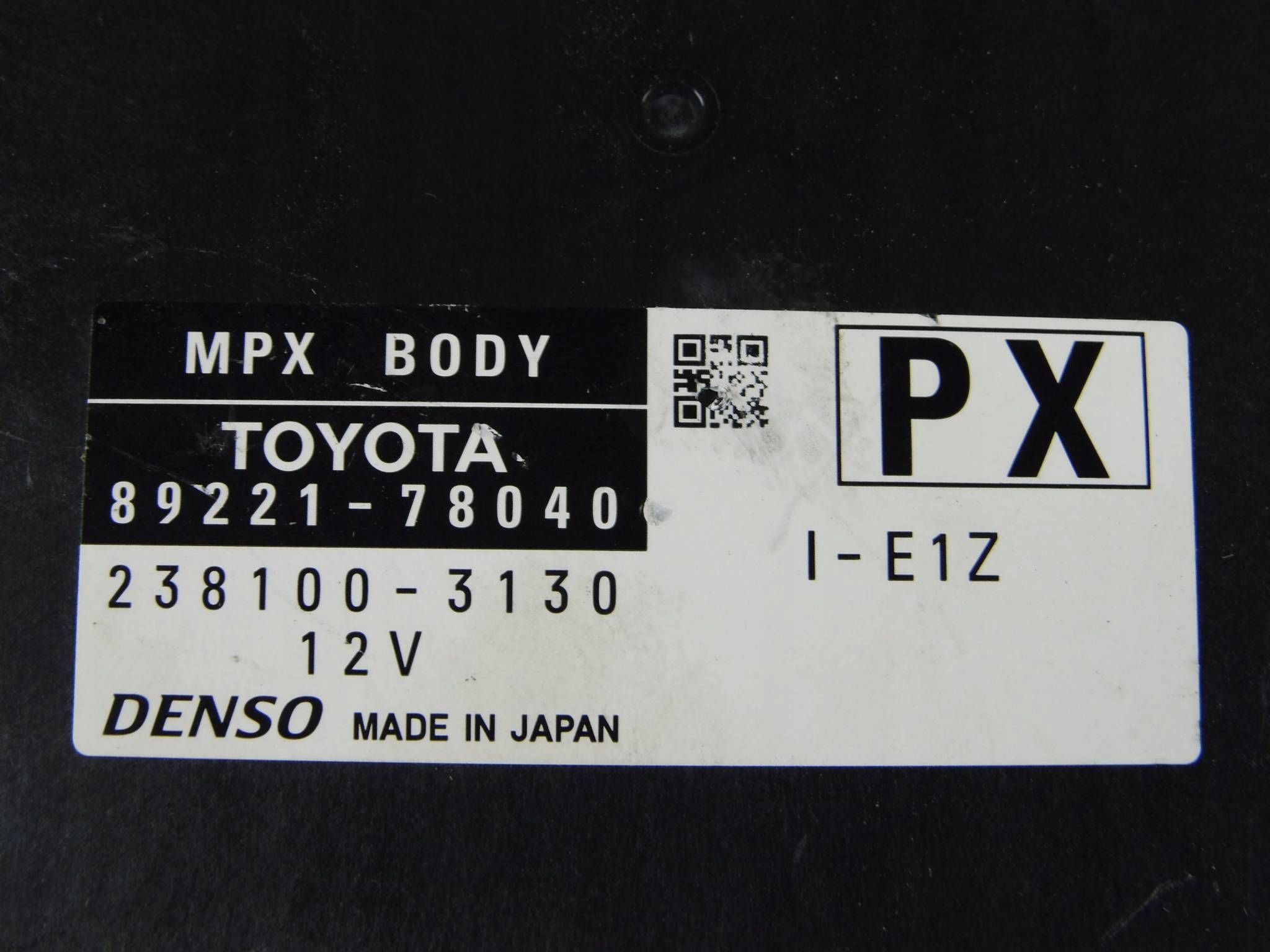 Lexus NX NX300H module computer control unit komfortu MPX BODY 89221-78040