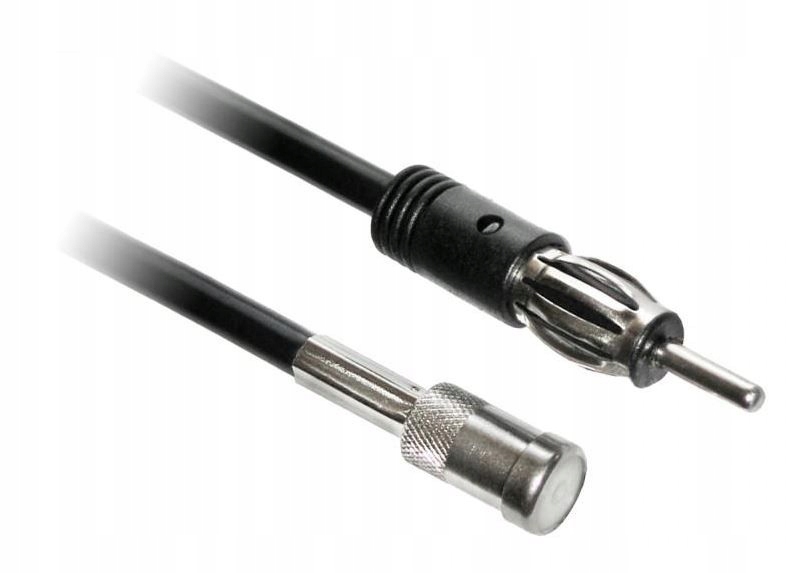 PRZEJŚCIÓWKA ADAPTER ANTENY ISO-DIN NA KABLU 20cm