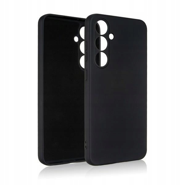 Beline Etui Silicone Samsung S24 FEczarny/black