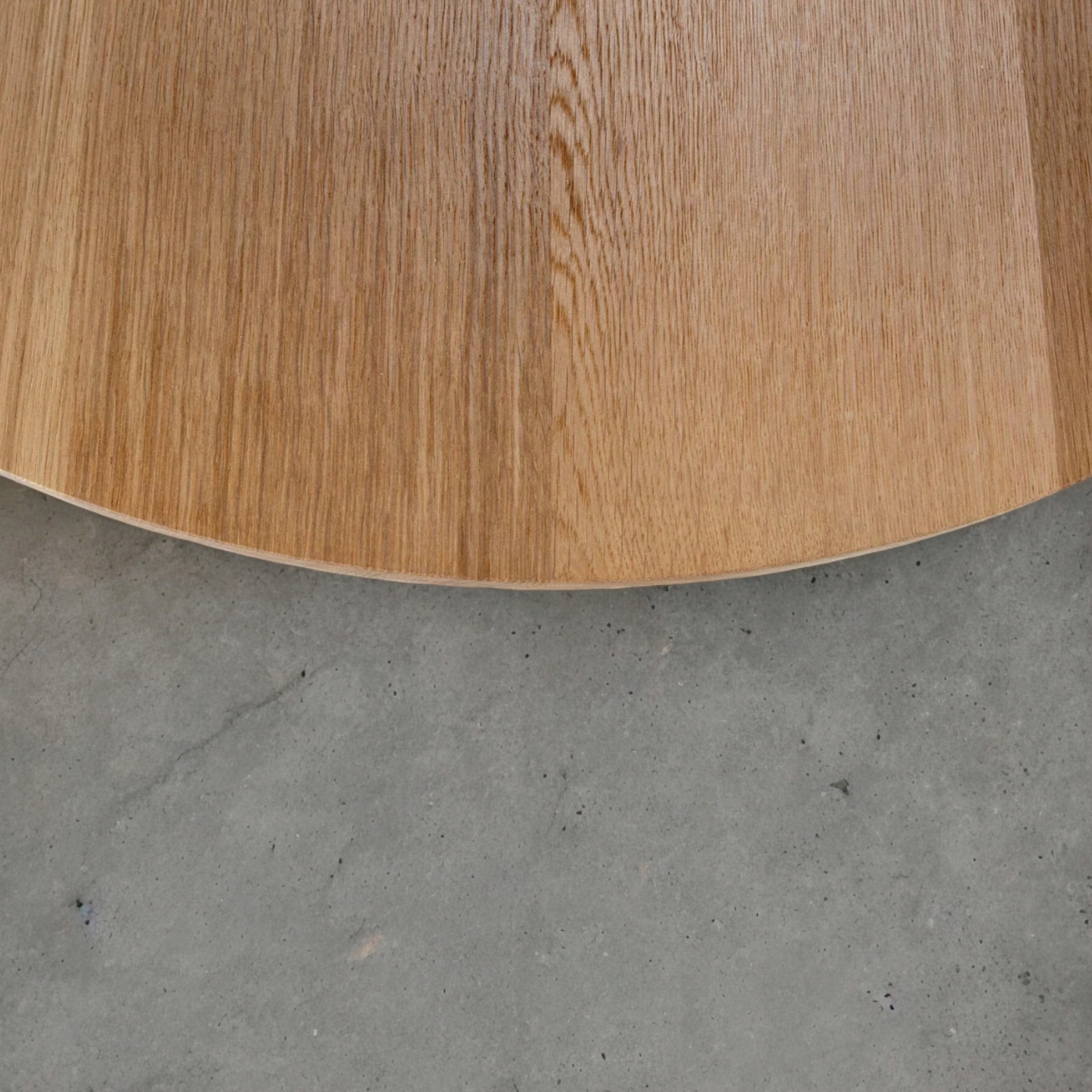 Okrągły STÓŁ jadalniany, lite drewno, drewniany stół dębowy Ø90cm Wysokość mebla 75 cm