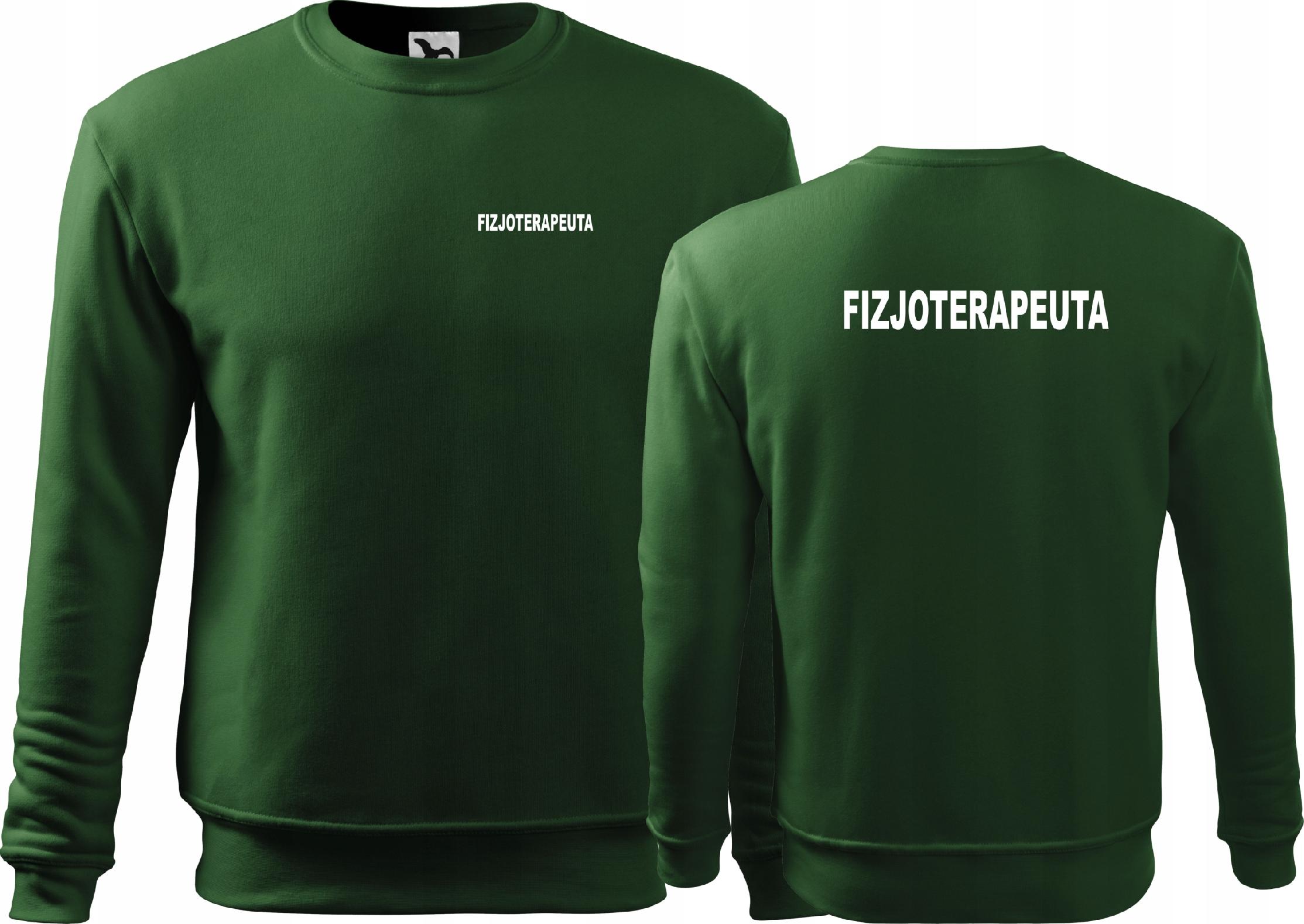 

Ciepła bluza medyczna męska Fizjoterapeuta r.XXL