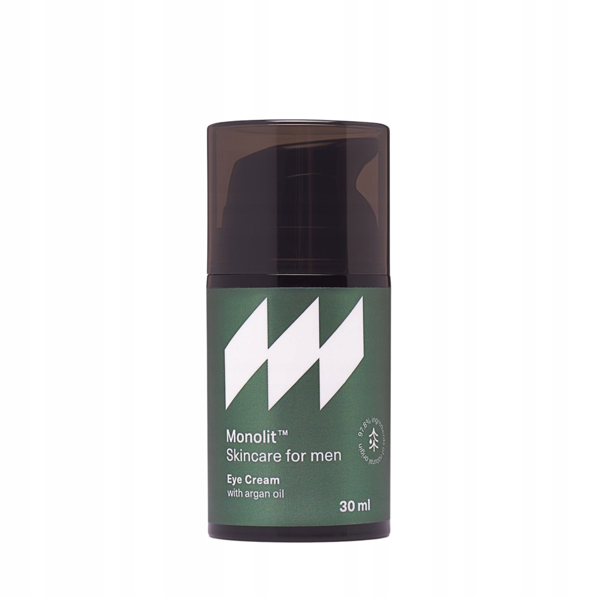 Monolit Skincare For Men Oční krém s arganovým olejem, 30 ml