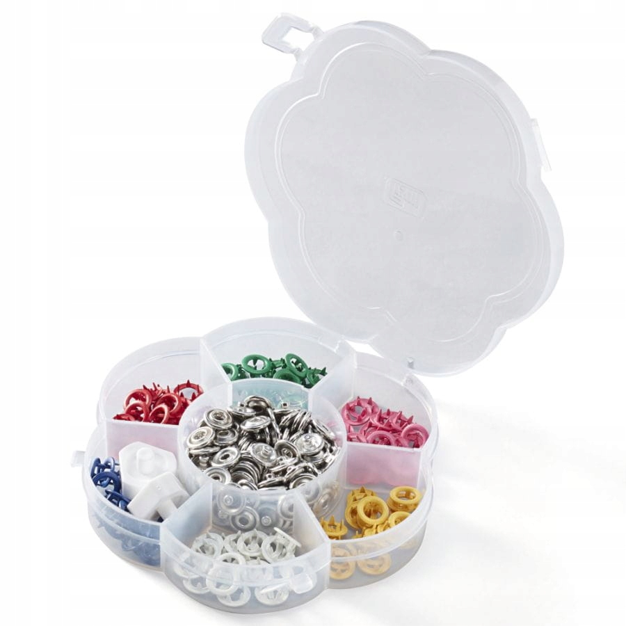 nappy na jersey 8mm mix barev Prym 390740 .