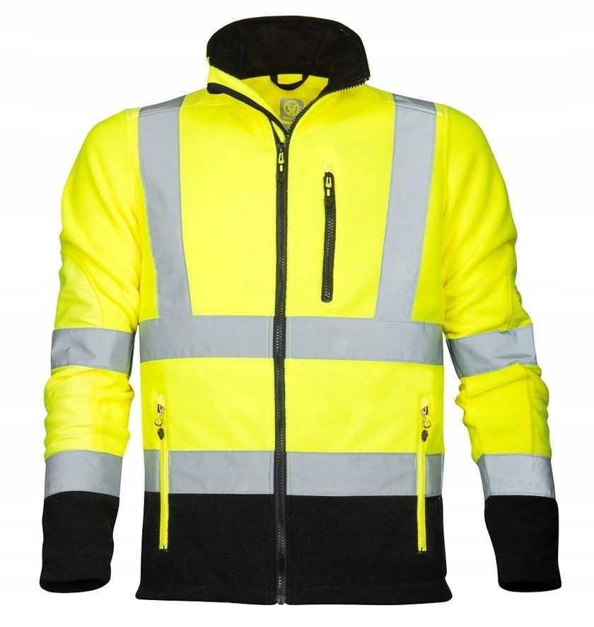 Reflexní mikina fleece Ardon Signal žlutá L