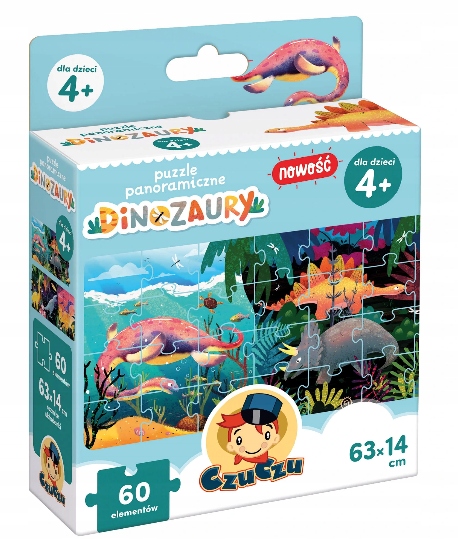 

Czuczu Puzzle Panoramiczne Dinozaury