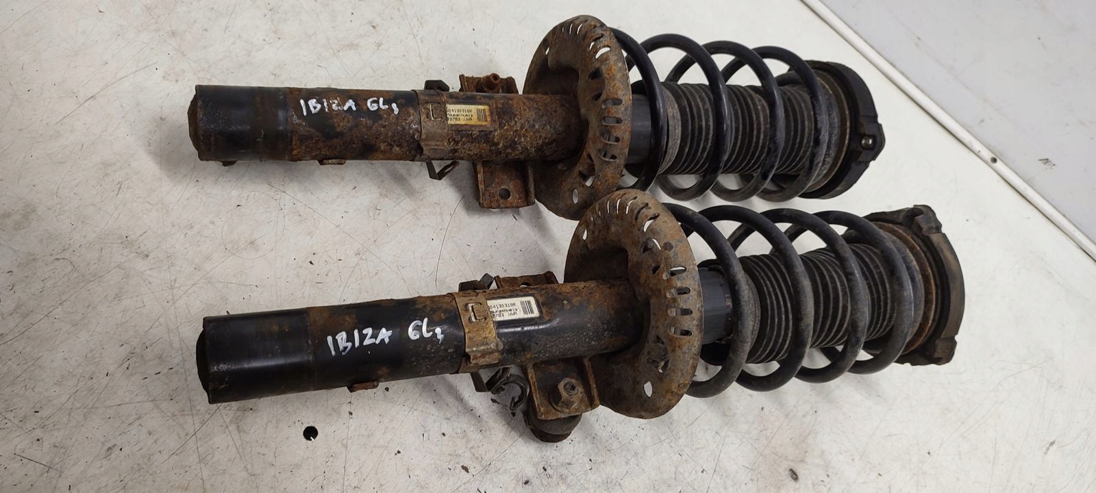 shock absorber spring front Seat Ibiza 6L LIFT 5D 1,9 TDI