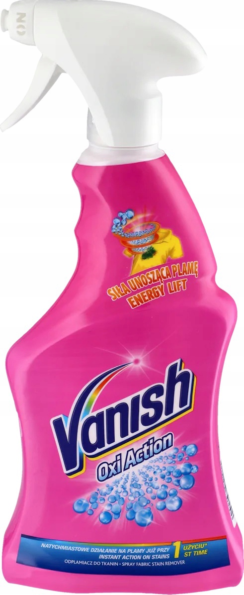 

Vanish Oxi Action Spray Odplamiacz Do Tkanin 500ML