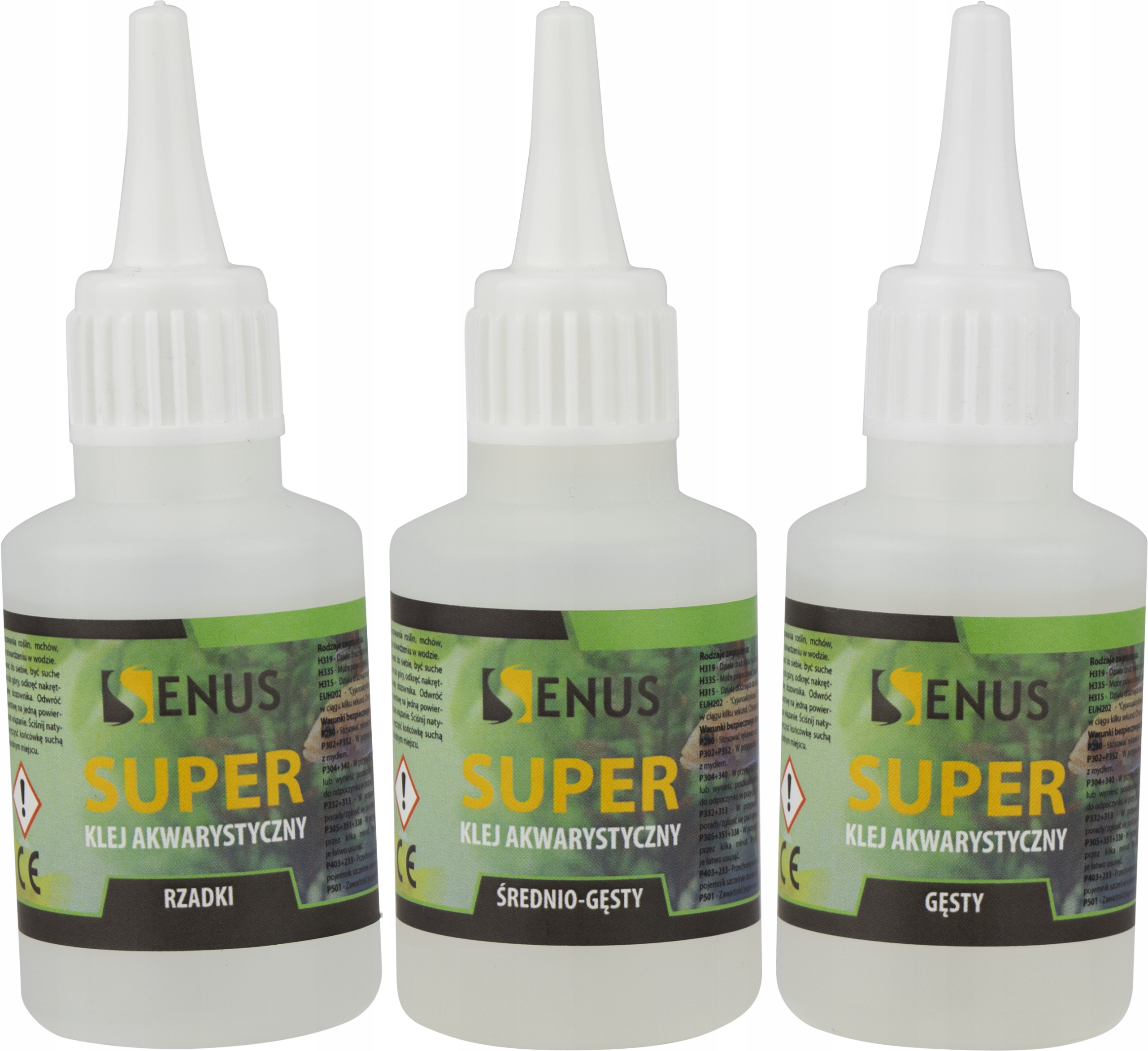 

Klej akwarystyczny Senus rzadki średni gęsty 50g