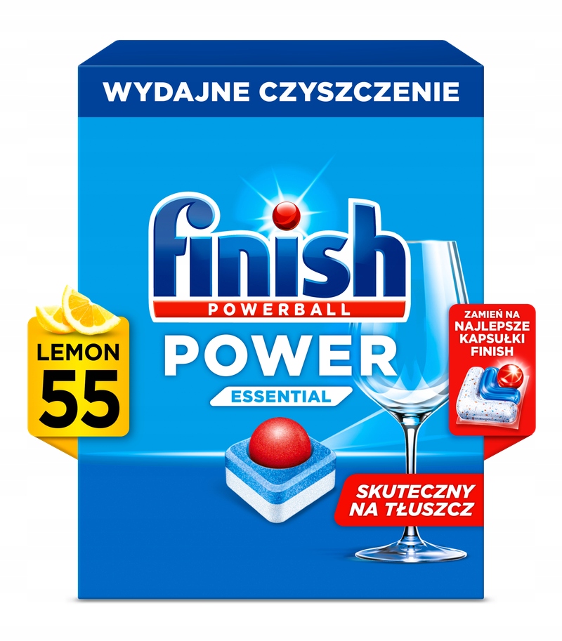 Levně Finish Tabletky Power Essential 55 lemon