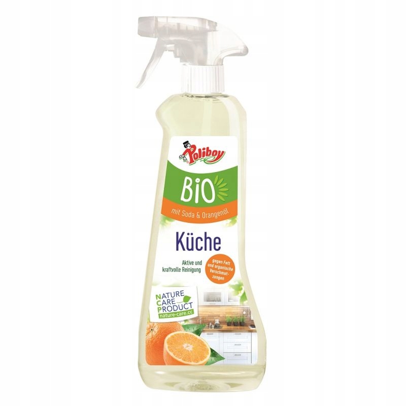 Levně 3X Rozprašovač na čištění kuchyně Poliboy Bio Kueche 500 ml