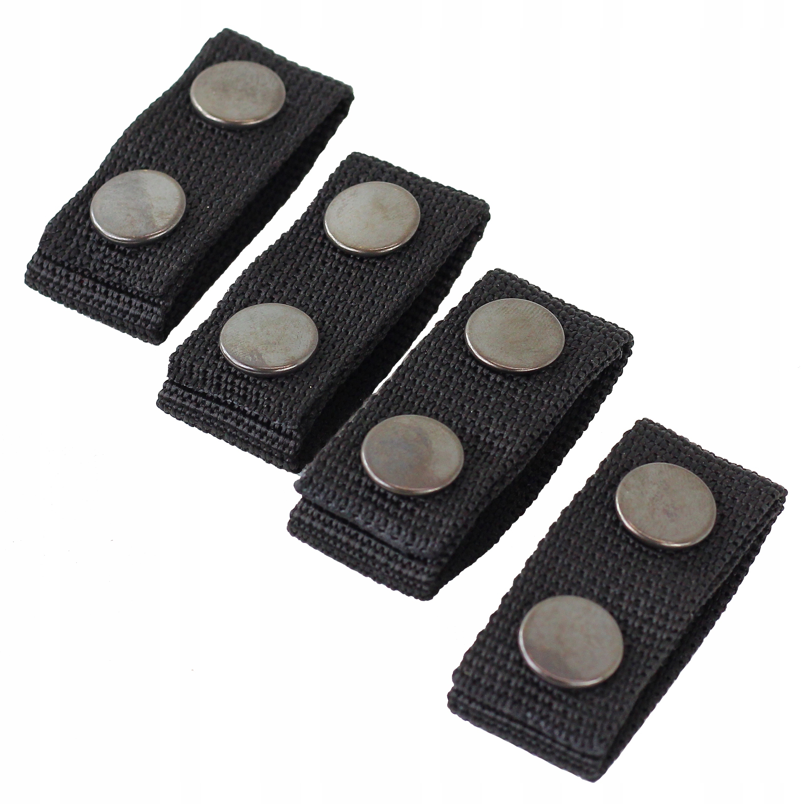 Szlufka taktyczna szlufki do pasa taktycznego 50 mm komplet 4 szt czarne