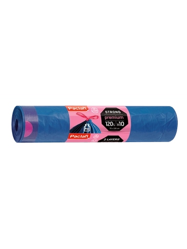 3x sáčky na odpadky Premium 120 l a-10 Ks.