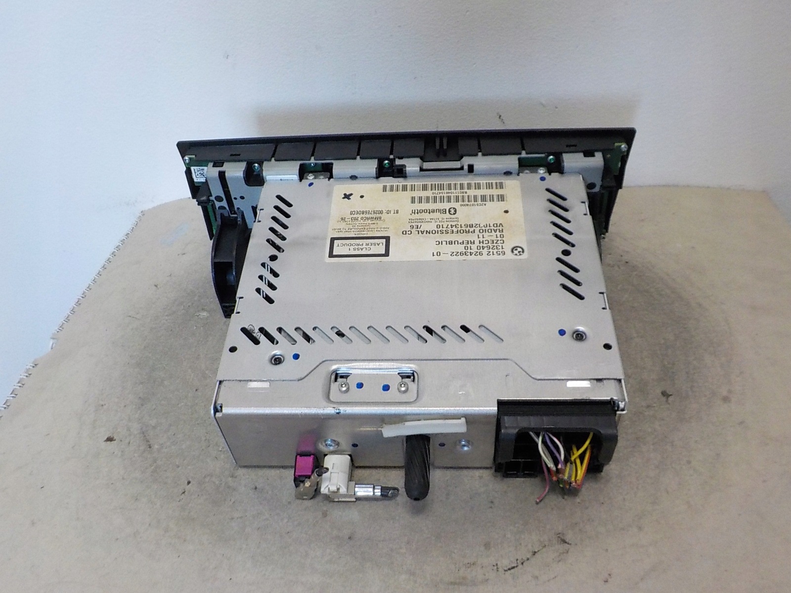 BMW E87 E90 RADIO original PROFESSIONAL BLUETOOTH 9243922