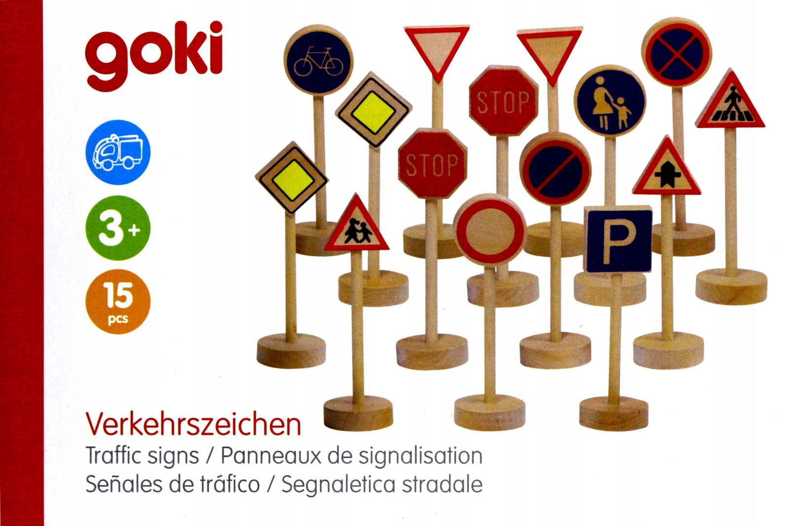 

Drewniane Znaki Drogowe Zestaw Do Zabawy