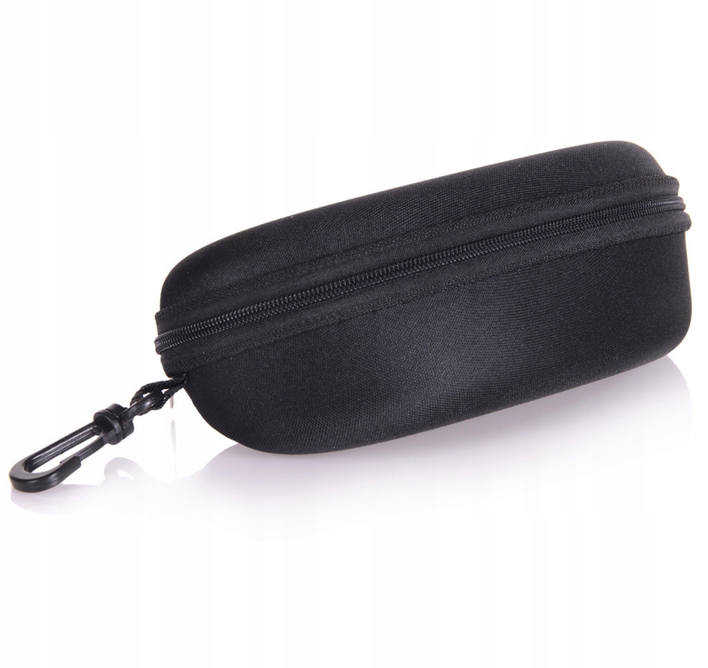 

Etui Na Okulary Czarne Twarde Pokrowiec zamek