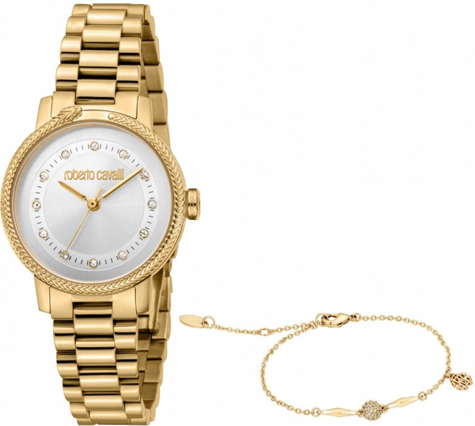 Zestaw damski Roberto Cavalli RC5L143M0055 złoty fashion