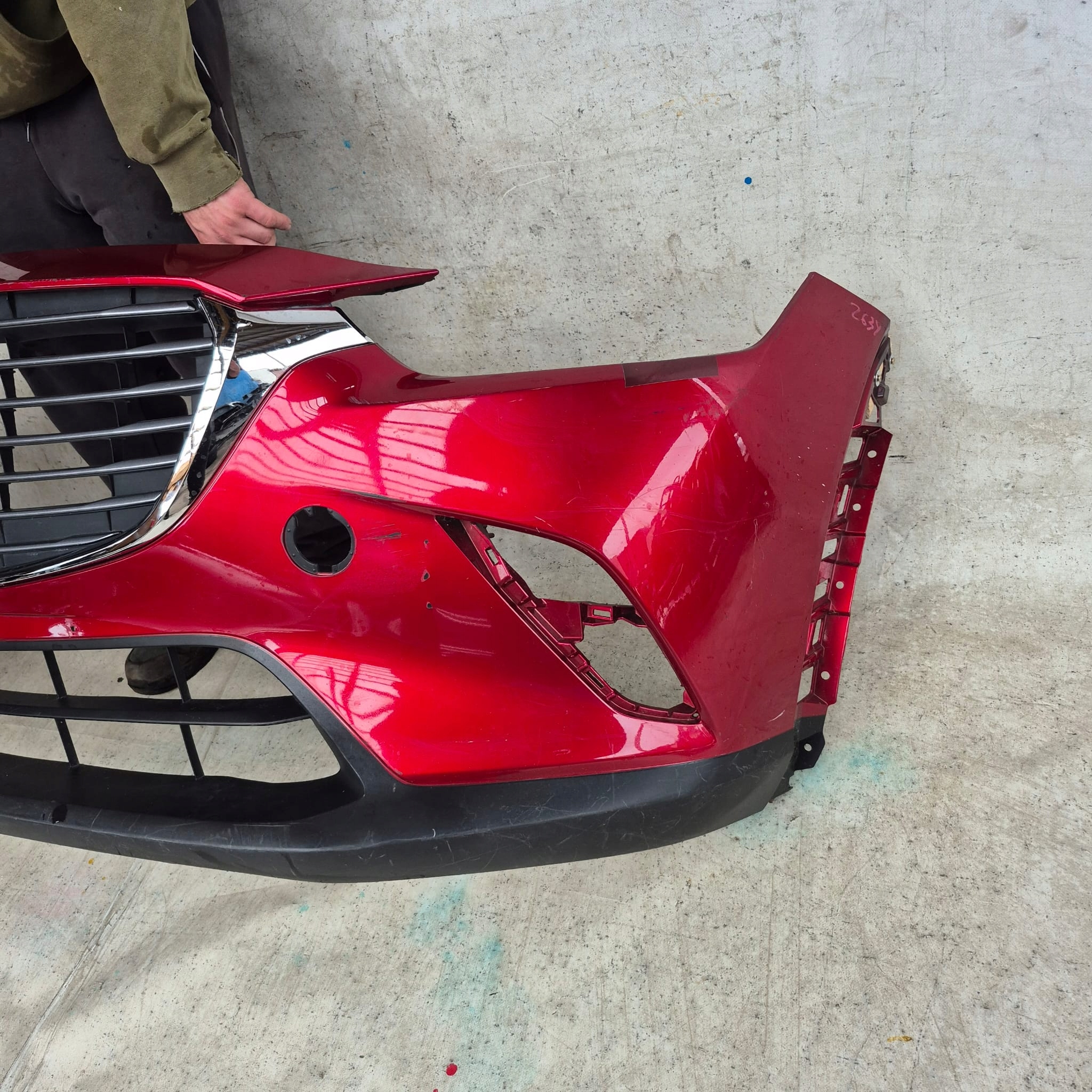 MAZDA CX-3 14-18 bumper front front