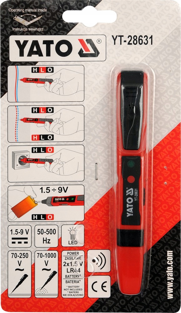 

YT-28631 Yato Próbnik Napięcia 1000V Tester Fazer