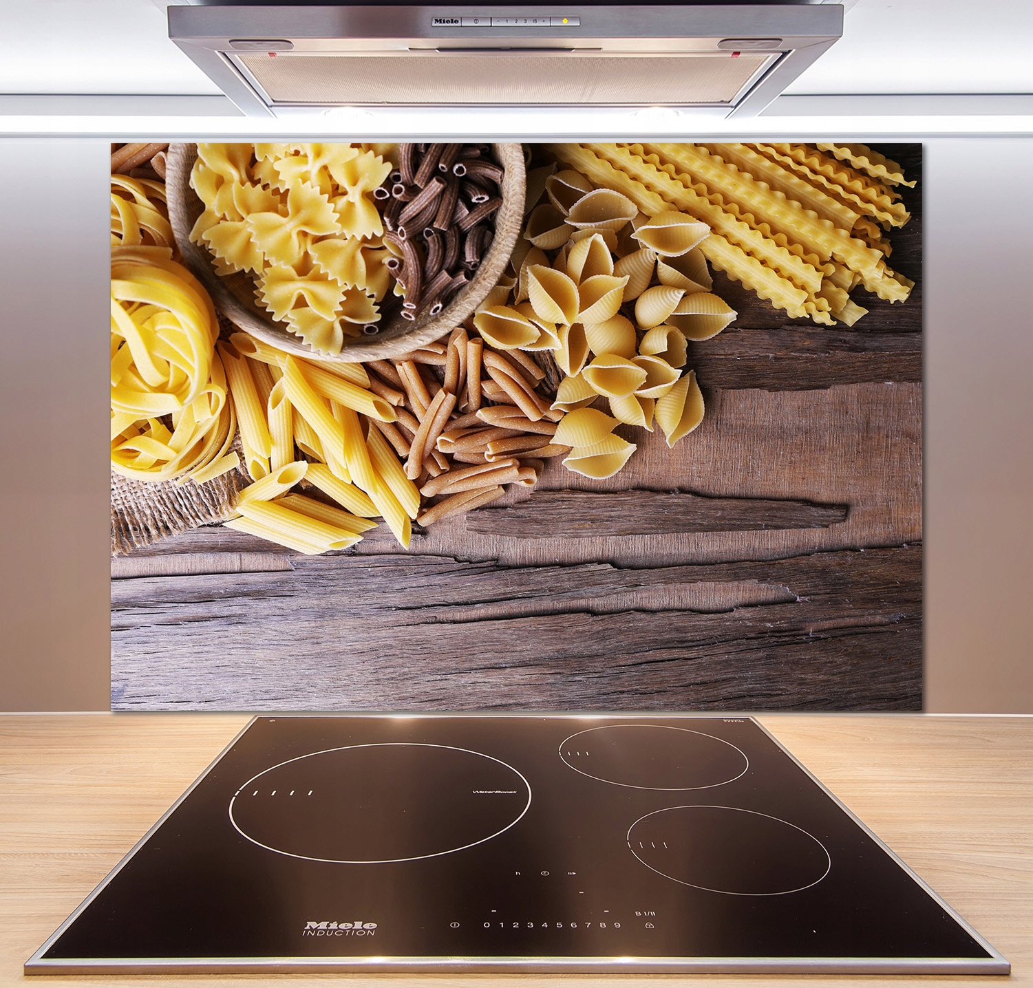 

Panel lacobel Mieszanka makaronów 100x70 cm + Klej