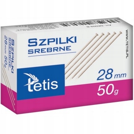 

Szpilki 50g A10 28mm GR009-B Tetis