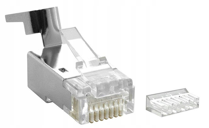 

Wtyk RJ45 kat6 kat7 kat7 Ftp (1,5mm żyła) 10szt.