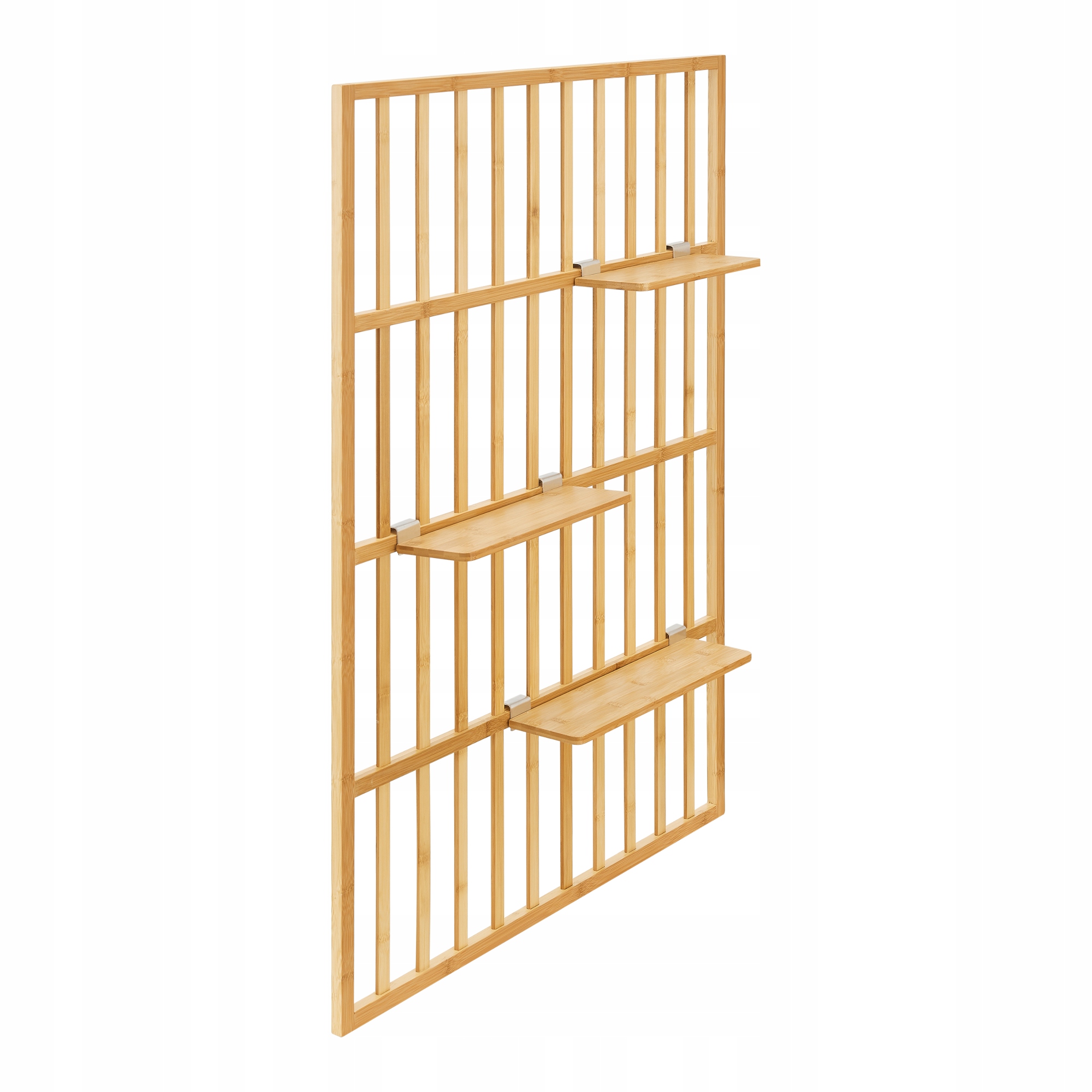 Nástěnná police Røst 120x80x13 cm bambus