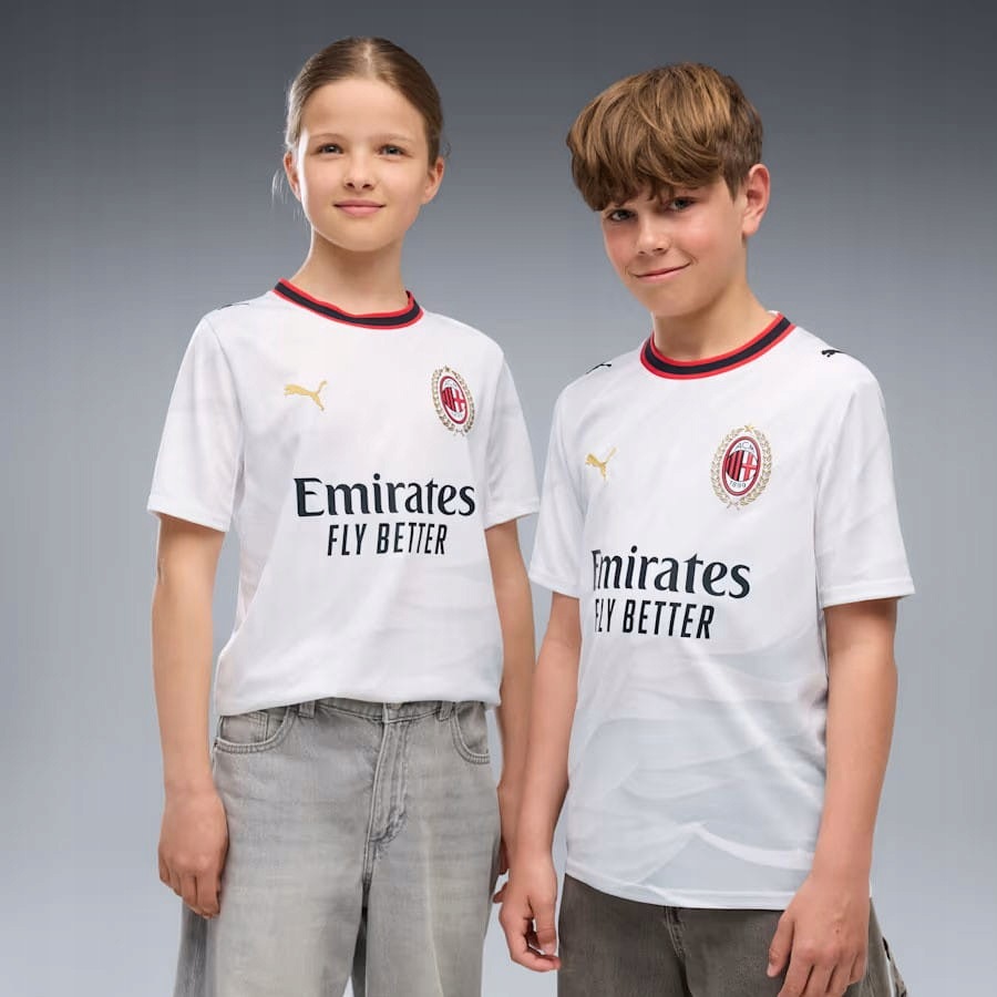 Koszulka Puma Ac Milan Away 2026/27 Replica Junior 784133-02 Biały, 152 C