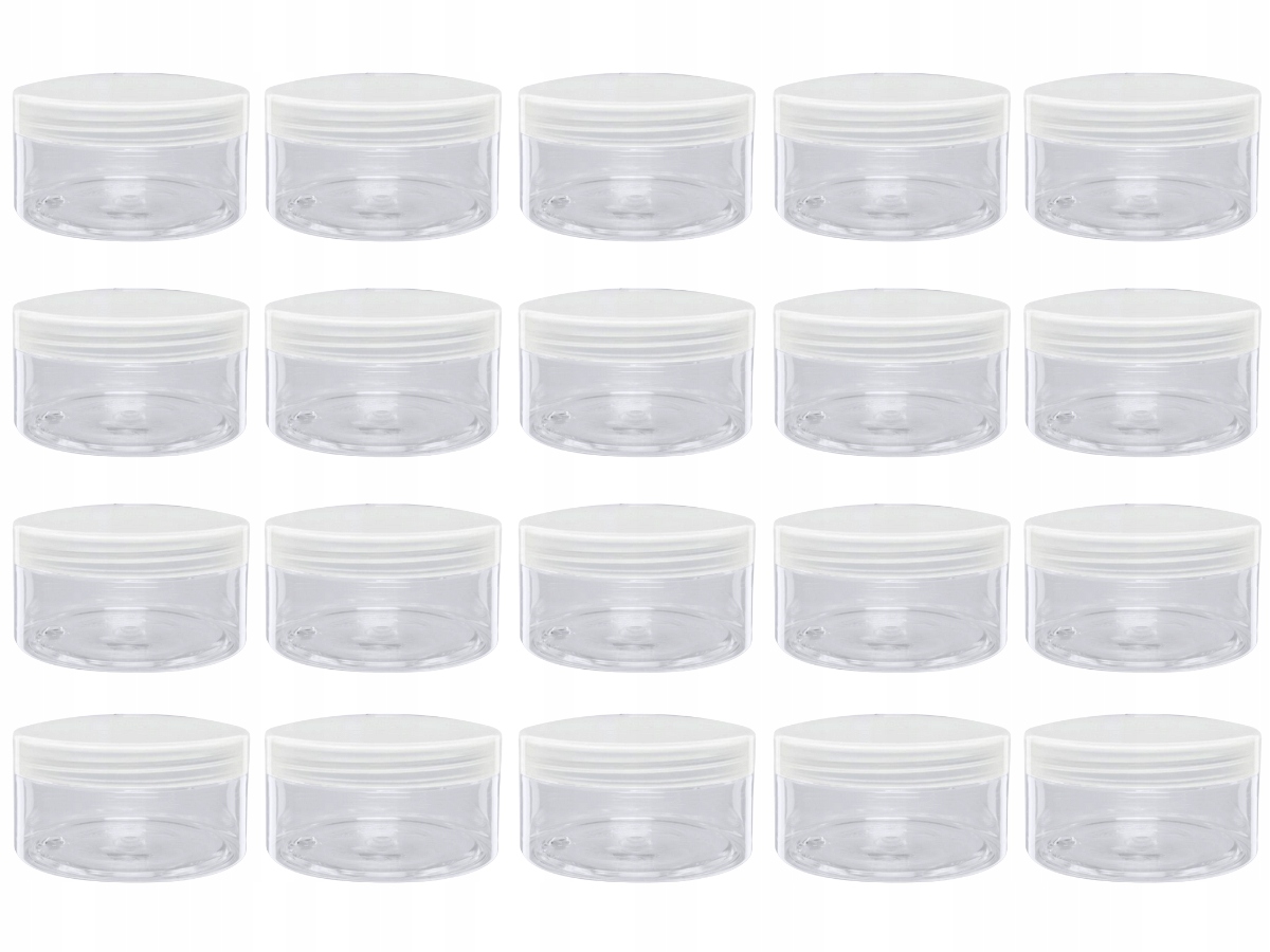 

20x Słoik pojemnik 100ml na przyprawy kremy zestaw