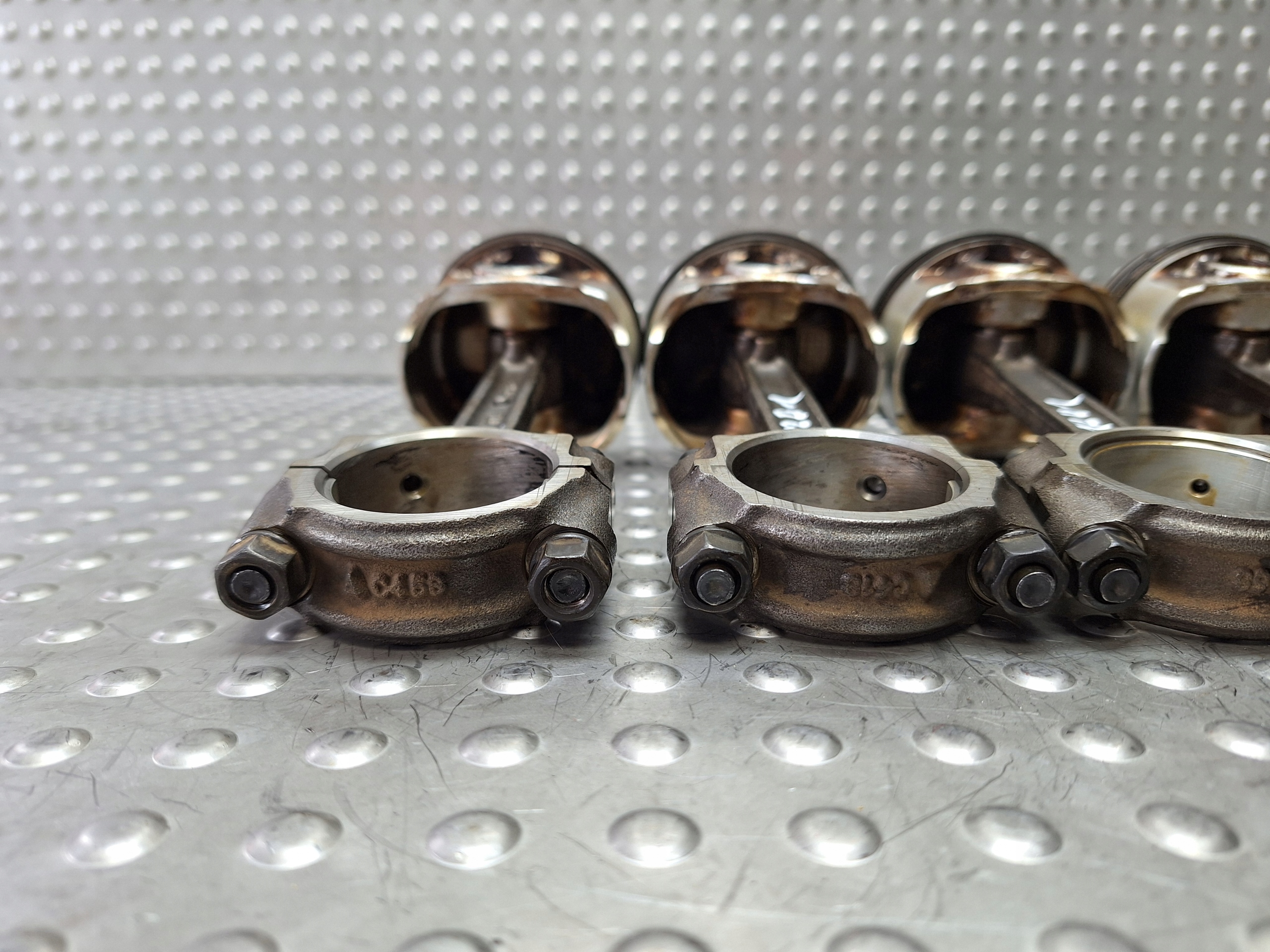 piston connecting rod B12D1 CHEVROLET AVEO T255 08-11 1.2 16V