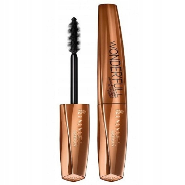 Rimmel Mascara Wonderfull Black 11ml Tusz Do Rzęs Podkręcający Pogrubiający