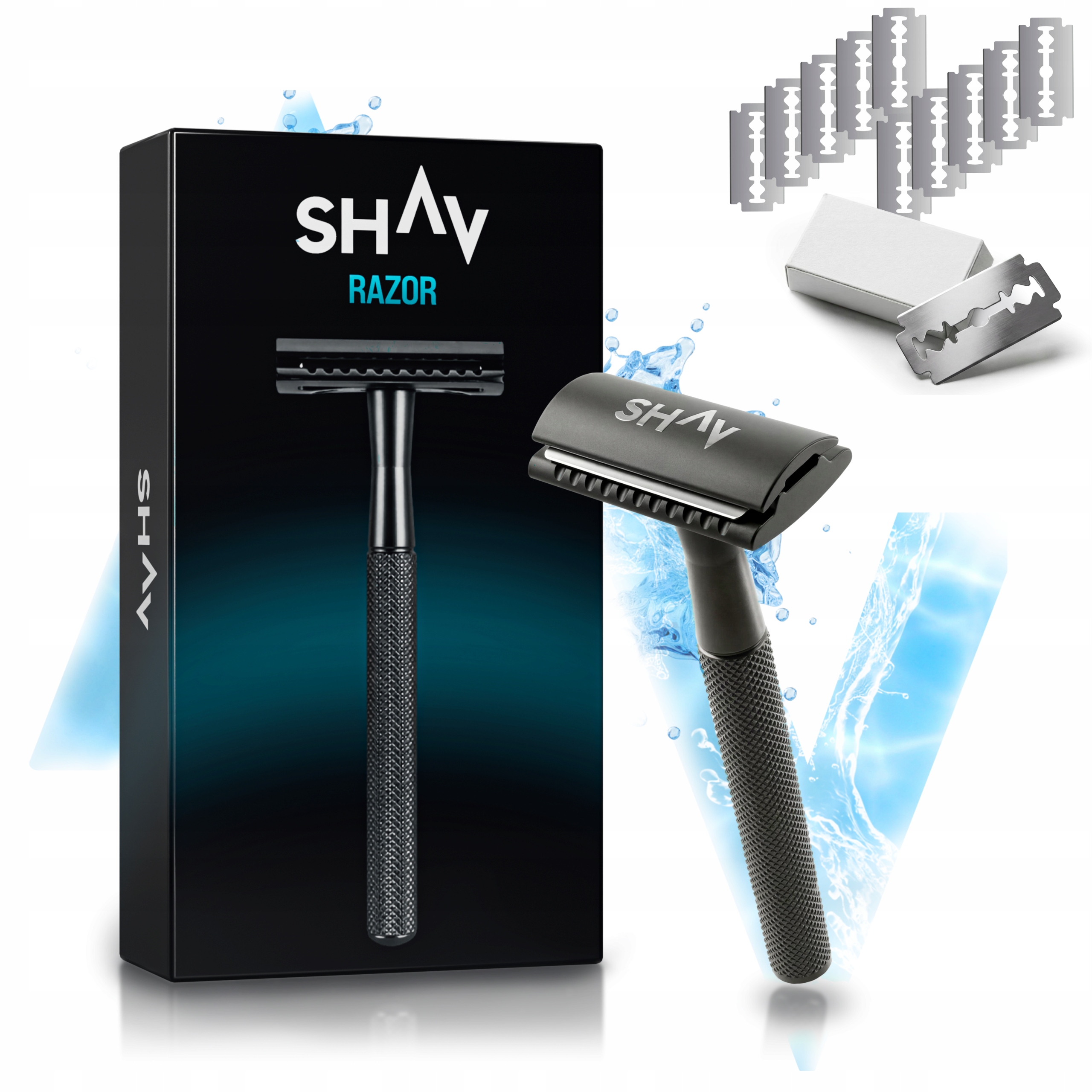 Holicí strojek na žiletky Shav Razor 10 x žiletky na holení