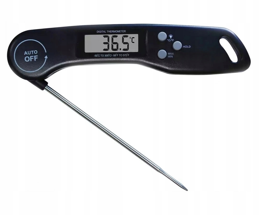 TERMOMETR KUCHENNY CYFROWY LCD SONDA DO MIĘSA WINA ŻYWNOŚCI NA GRILL