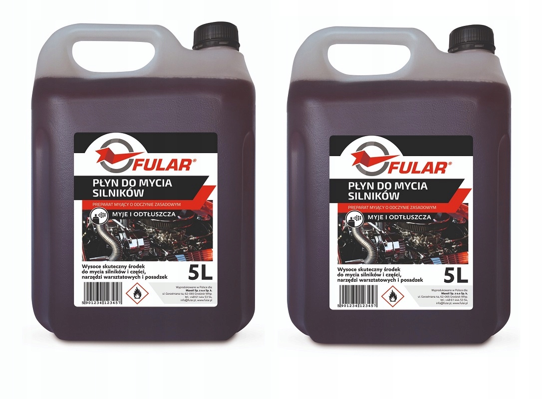 Fular Płyn do mycia silników 2x5L