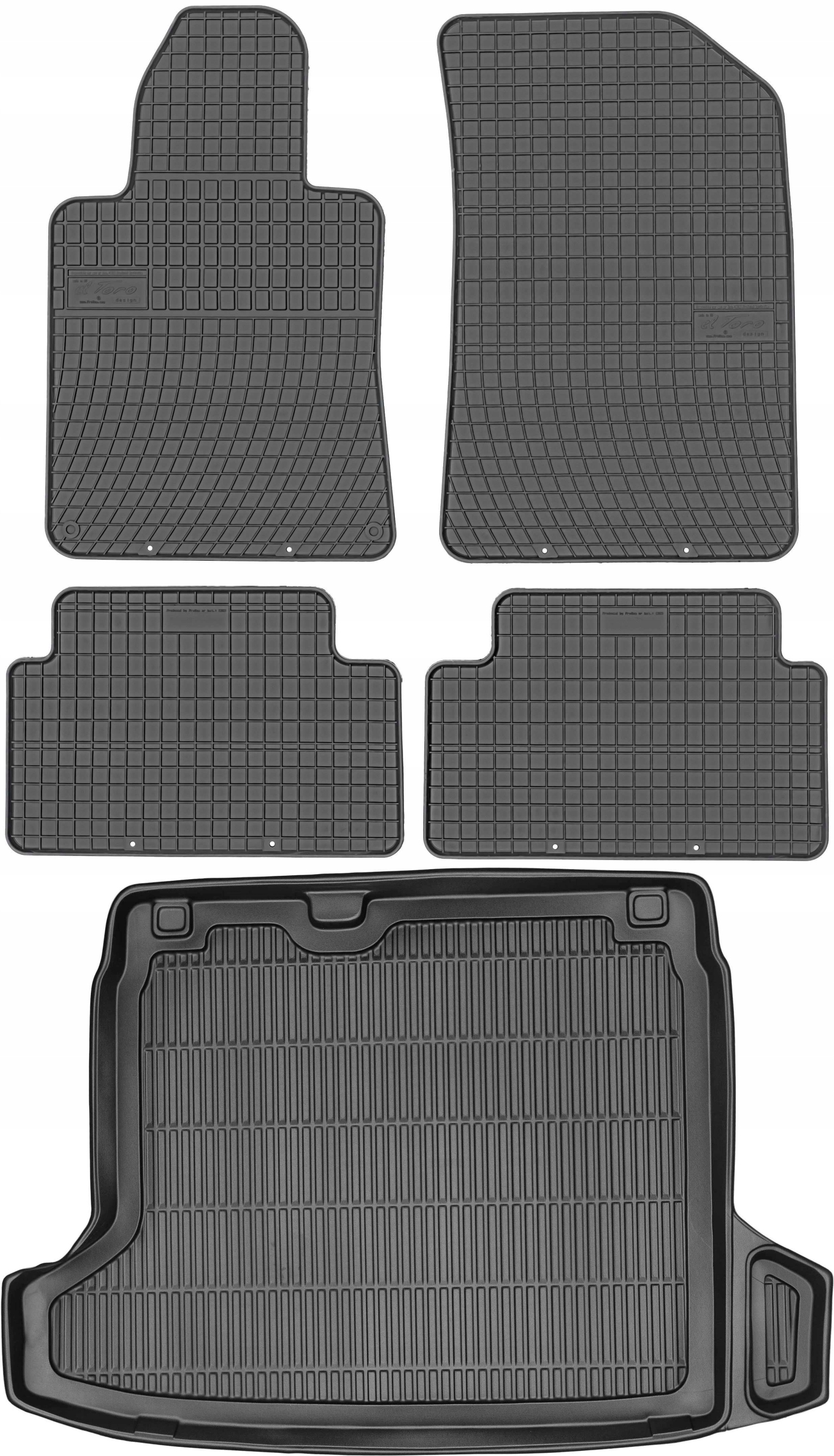 Peugeot 508 I Sedan 10-19 Gumové stierače rohož batožinového priestoru