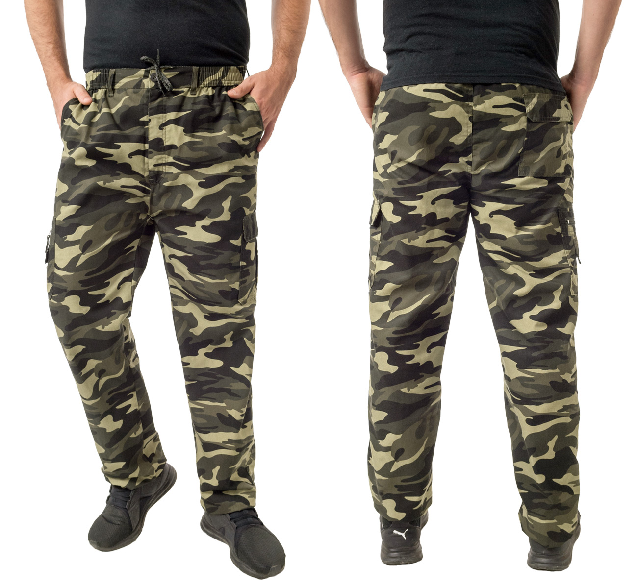 

Spodnie Bojówki Moro Męskie Wojskowe NH205-01 r M